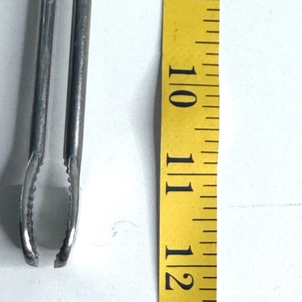VTG Clay Adams Stainless Kitchen Utensil Salad Grabber Gripper Tongs USA